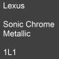 Preview: Lexus, Sonic Chrome Metallic, 1L1.